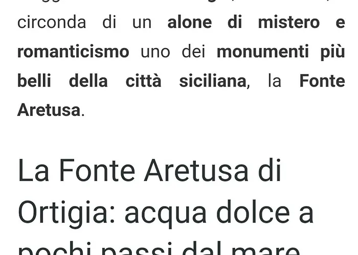 Сasa de vacaciones Ortigia Sefer *